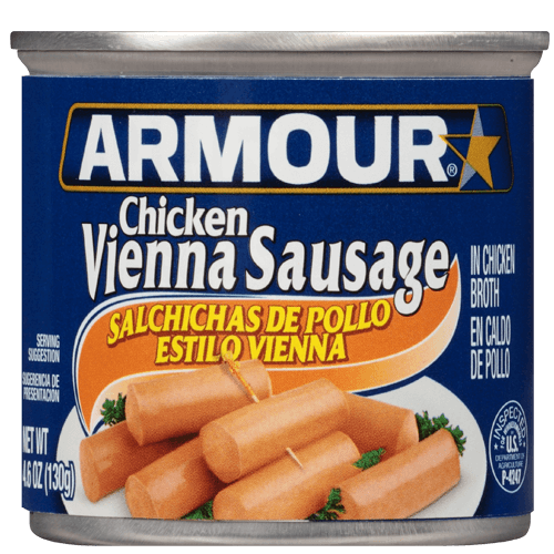 Armour Star Vienna Sausage–Salchichas de Pollo
